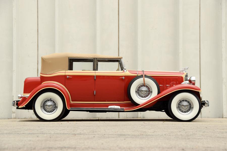  Nash Ambassador Convertible Sedan (1093) 1932 года  (фото 11 из 13)